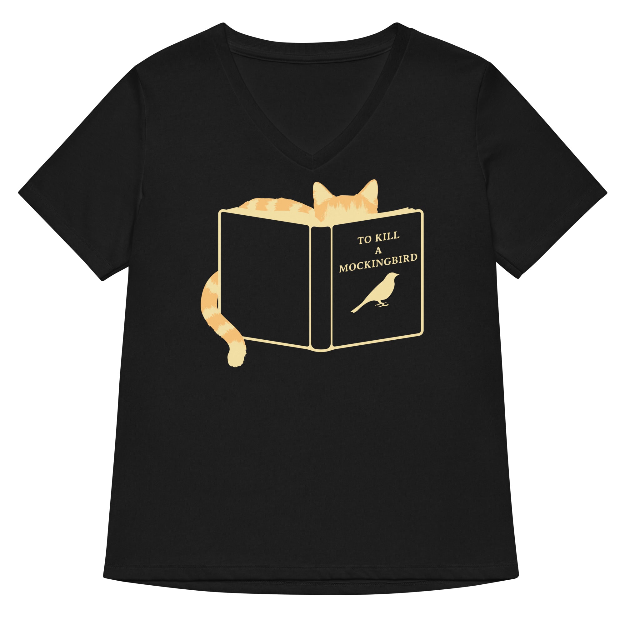 To Kill A Mockingbird Women S V Neck Tee V Neck T Shirt US Trend