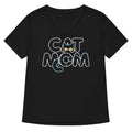 Cat Mom Women S V Neck Tee V Neck T Shirt Gift Ready