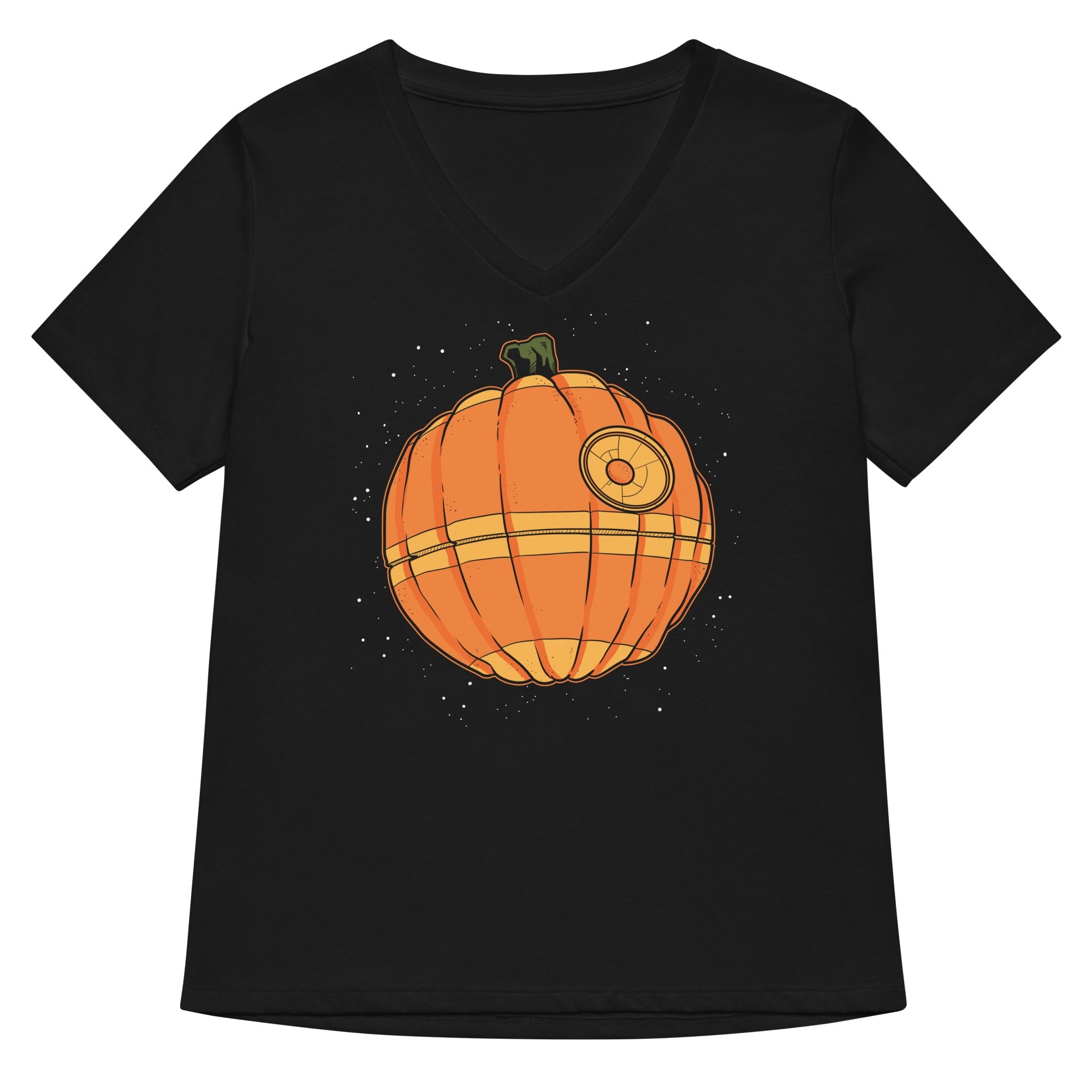 That S No Pumpkin Women V Neck Tee V Neck T Shirt US Trend