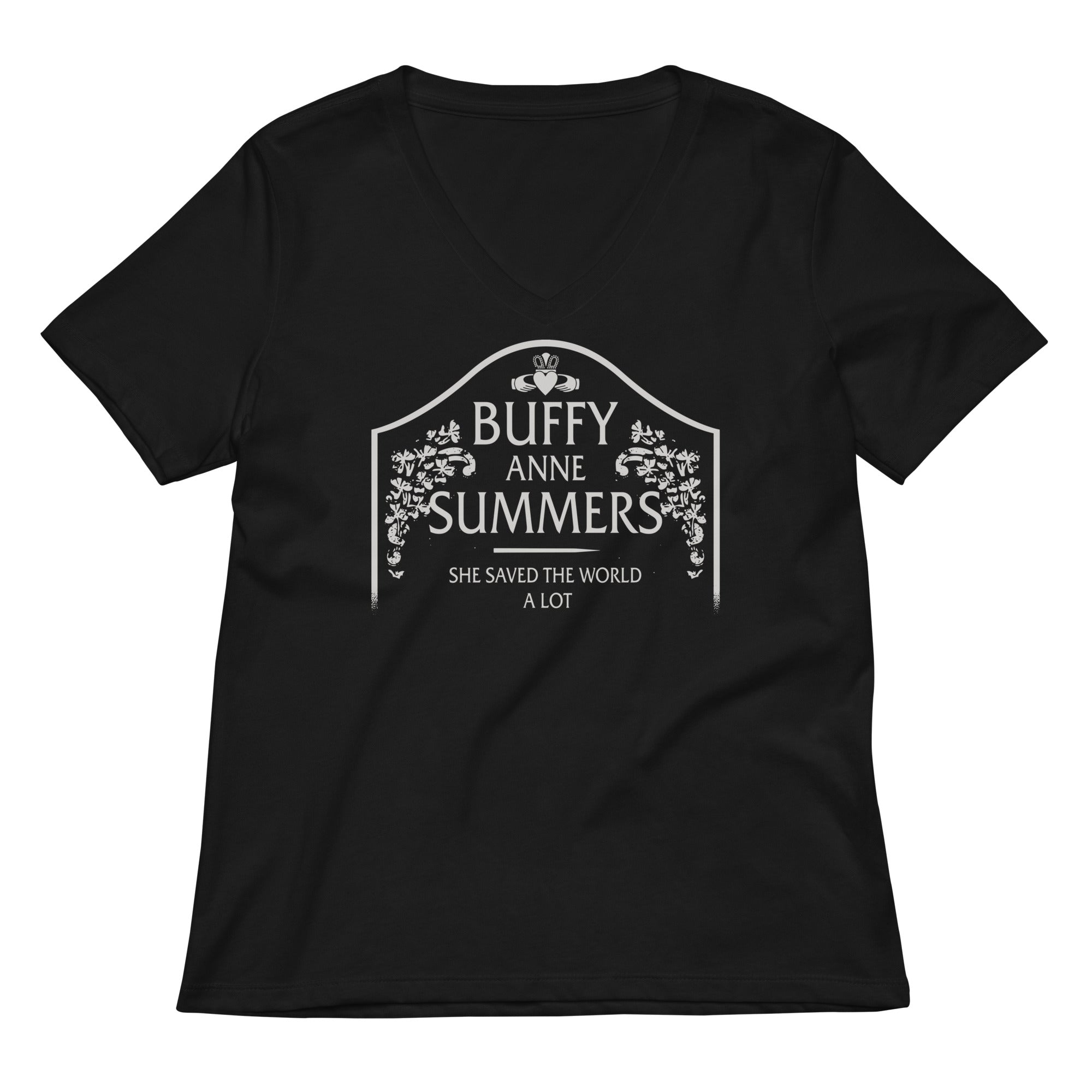 Buffy Anne Summers Women S V Neck Tee V Neck T Shirt Gift Ready