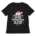 There S Some Ho Hos In This House Women V Neck Tee V Neck T Shirt US Trend