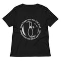 Sometimes You Eat The Bear Women S V Neck Tee V Neck T Shirt Everyday Wear