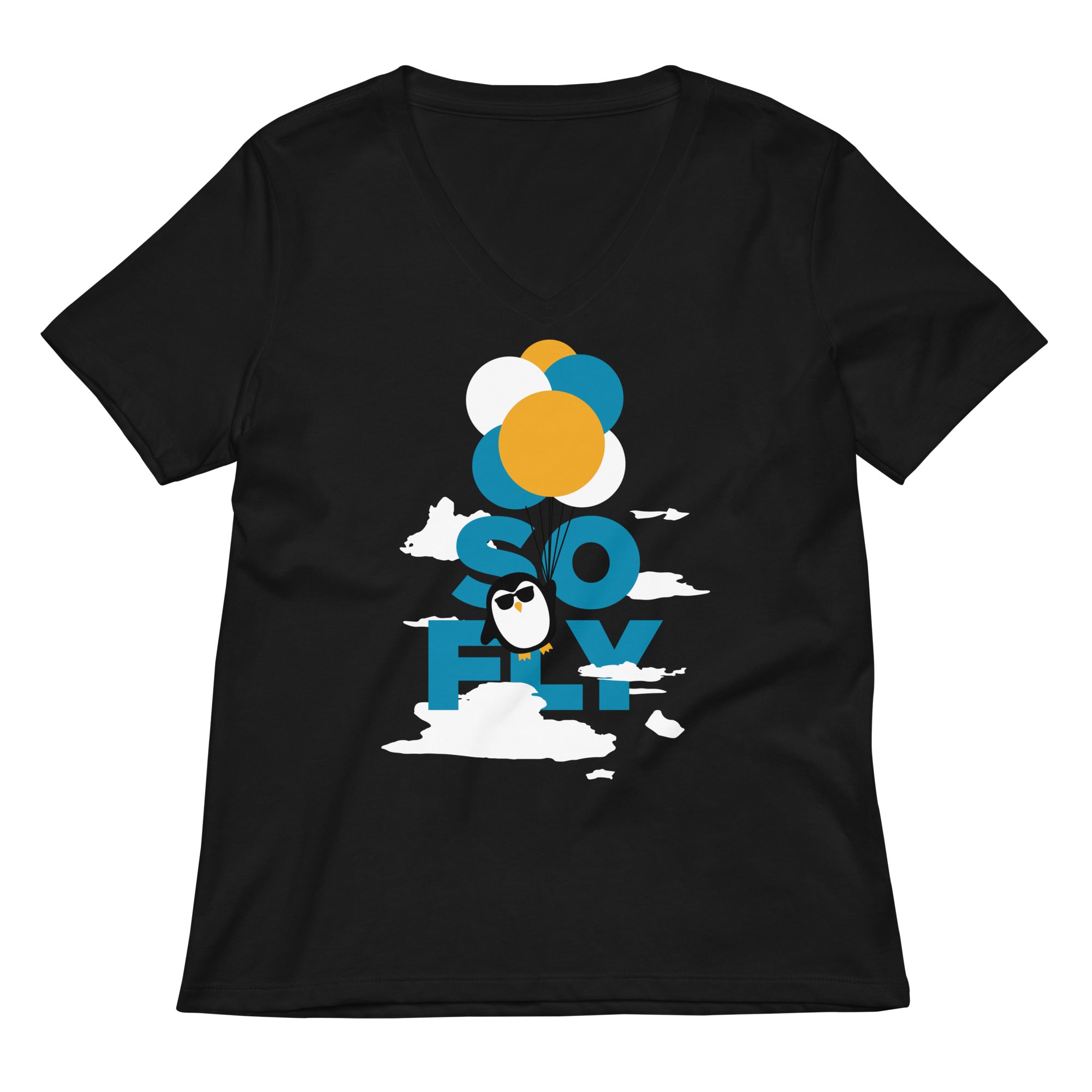 So Fly Women S V Neck Tee V Neck T Shirt Gift Ready