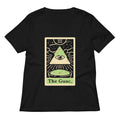 The Guac Tarot Women S V Neck Tee V Neck T Shirt Minimal Style