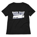 Back That Thing Up Women S V Neck Tee V Neck T Shirt US Trend
