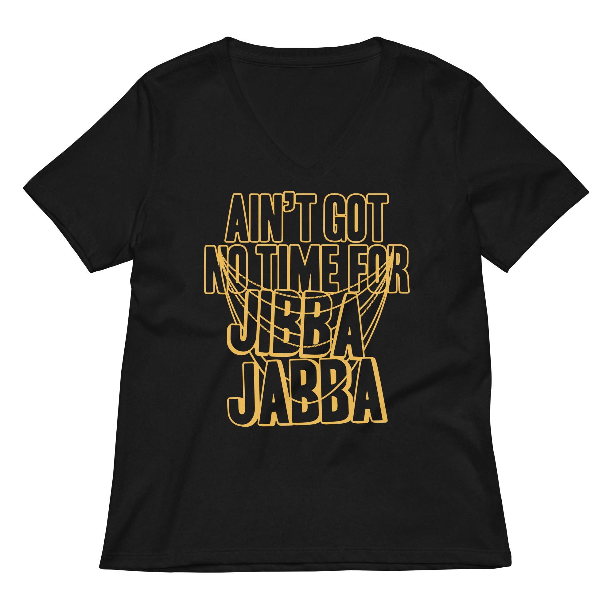 Jibba Jabba Women S V Neck Tee V Neck T Shirt Gift Ready