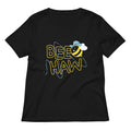 Bee Haw Women S V Neck Tee V Neck T Shirt Everyday Wear