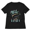 That S A Moray Women V Neck Tee V Neck T Shirt Clean Design