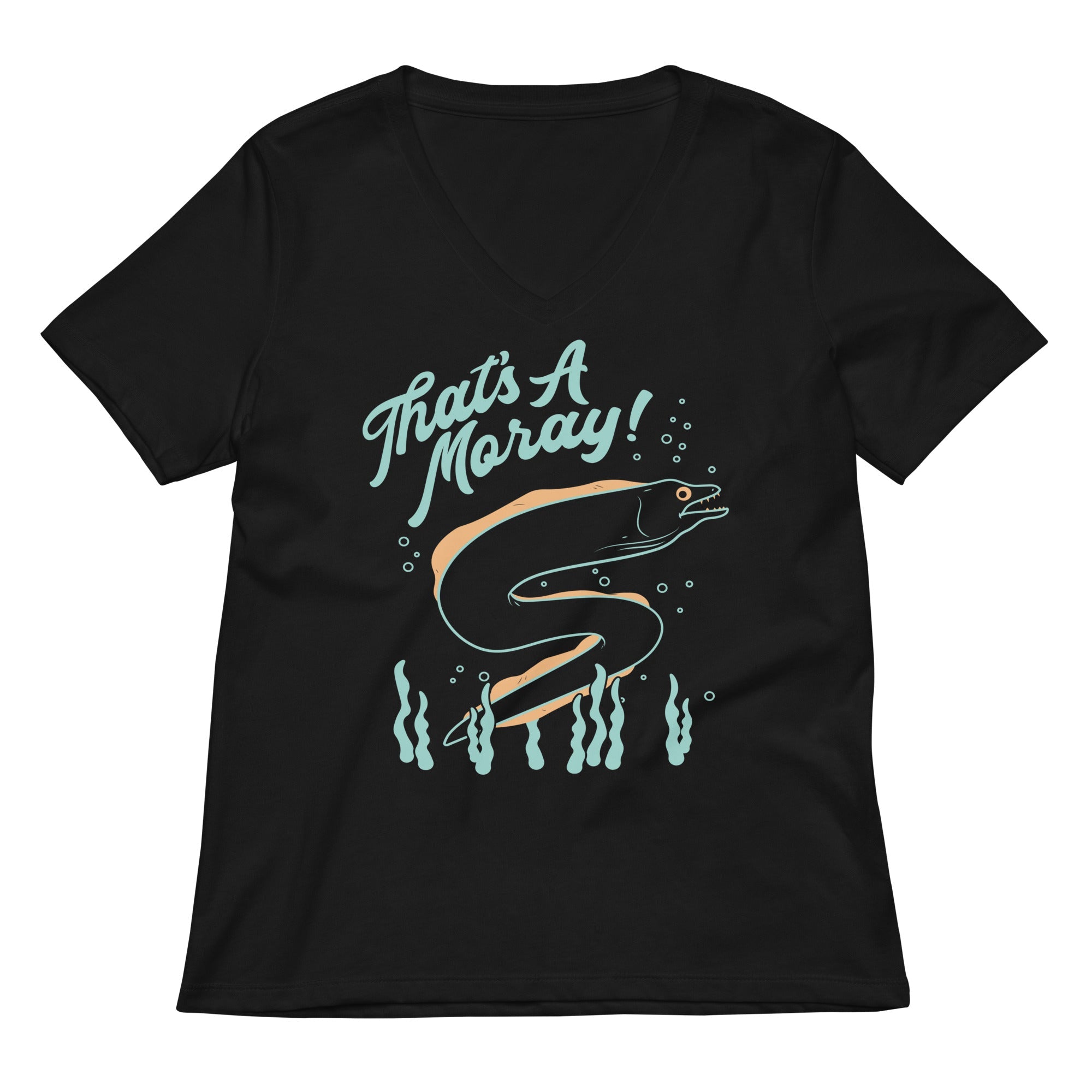 That S A Moray Women V Neck Tee V Neck T Shirt Clean Design