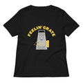 Feelin Grate Women S V Neck Tee V Neck T Shirt Minimal Style