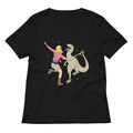 Park Of Stars Women S V Neck Tee V Neck T Shirt US Trend
