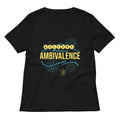 Welcome To Fabulous Ambivalence Women S V Neck Tee V Neck T Shirt Premium Print
