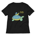 Slow Down Women S V Neck Tee V Neck T Shirt US Trend