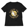 Superb Owl Women S V Neck Tee V Neck T Shirt Minimal Style