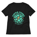 Turtle Power Company Women S V Neck Tee V Neck T Shirt Gift Ready