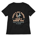 That S My Purse I Don T Know You Women V Neck Tee V Neck T Shirt Premium Print