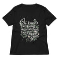 Ok I Won T Be Doing Any Of That But Thank You Women S V Neck Tee V Neck T Shirt Clean Design