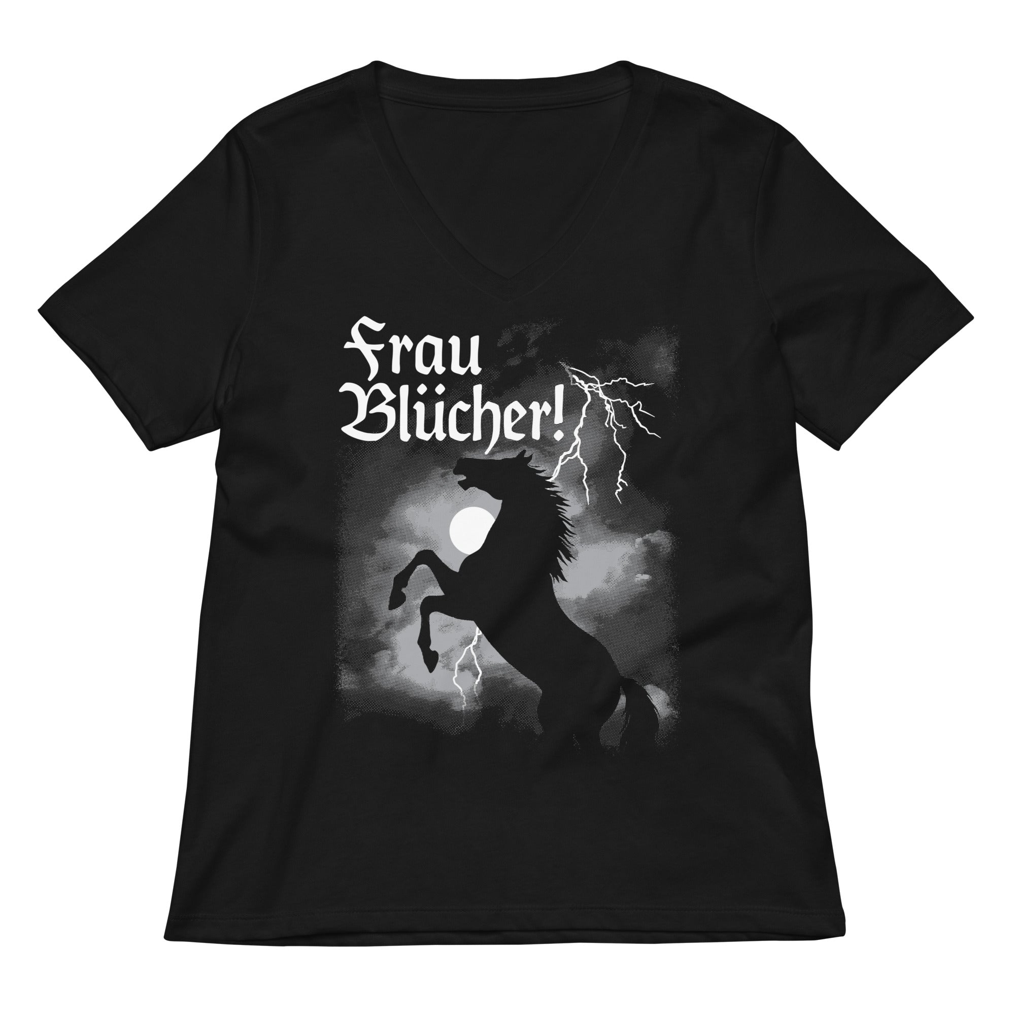 Frau Blucher Women S V Neck Tee V Neck T Shirt Gift Ready