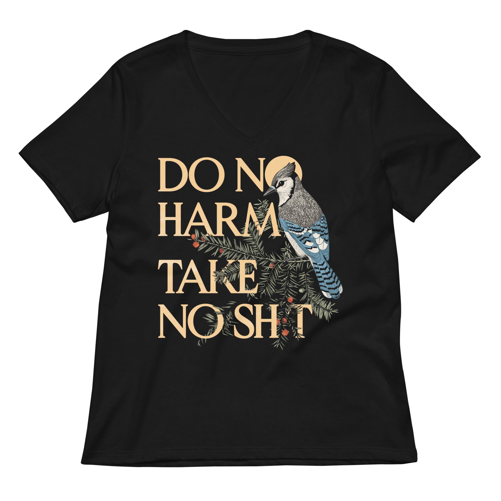 Do No Harm Women S V Neck Tee V Neck T Shirt Everyday Wear