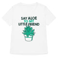 Say Aloe To My Little Friend Women S V Neck Tee V Neck T Shirt Gift Ready