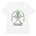 Common Probability Distributions Women S V Neck Tee V Neck T Shirt Premium Print