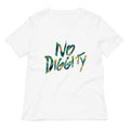 No Diggity Women S V Neck Tee V Neck T Shirt Premium Print